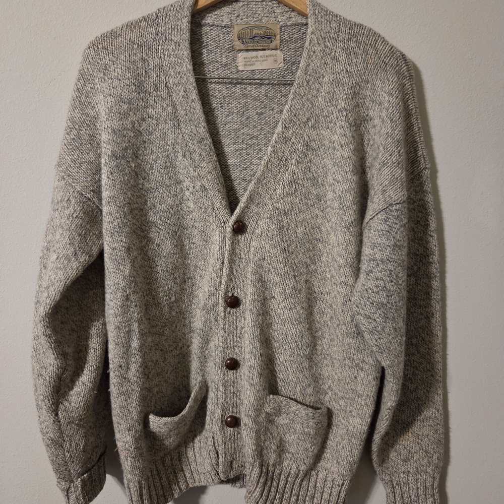 Britches Gray Cardigan Sweater